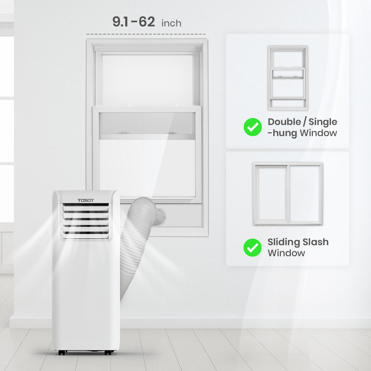 Aovia 9,000 BTU Portable Air Conditioner image 4