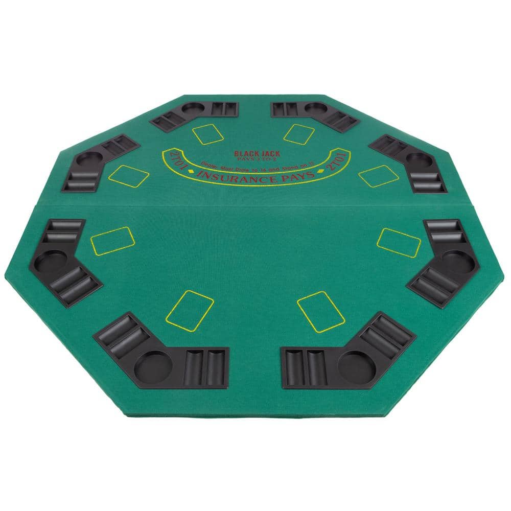 Trademark Poker 48 in. Folding Poker Table Top for 8 Players