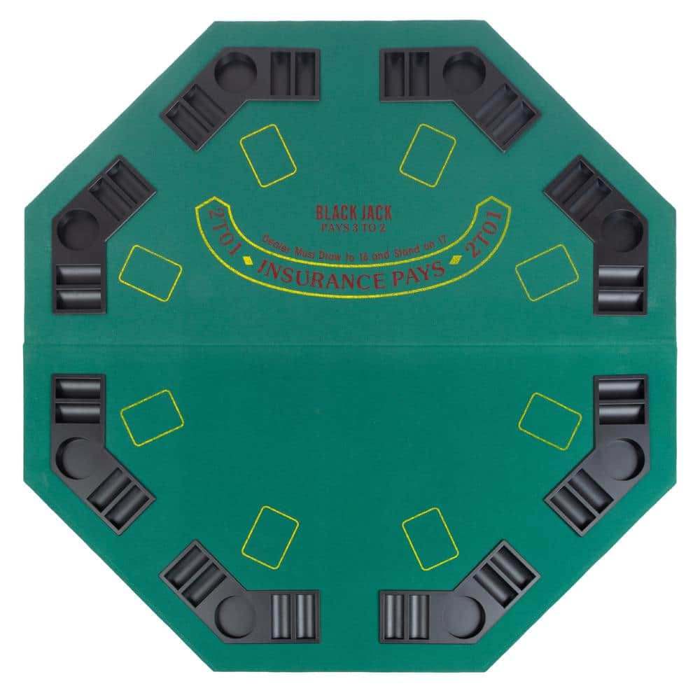 Trademark Poker 48 in. Folding Poker Table Top for 8 Players