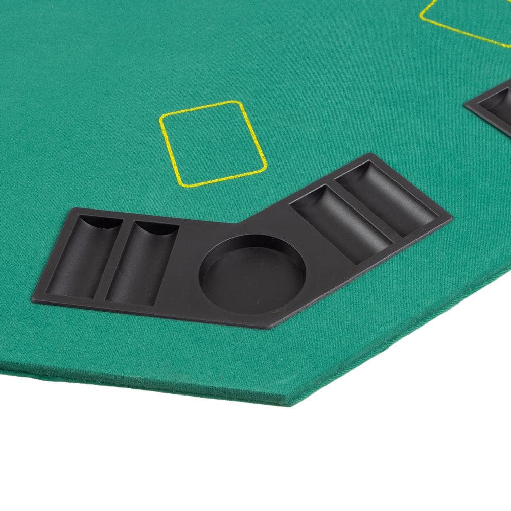 Trademark Poker 48 in. Folding Poker Table Top for 8 Players