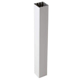 Fiberon CountrySide 5 in. x 5 in. x 108 in. Tranquil White Capped Composite Beveled Post Sleeve