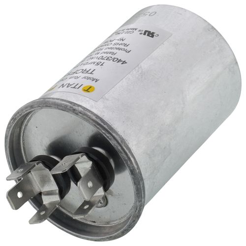 Titan Pro TRCF15 capacitor - detail view (Product Type: Capacitor; Voltage: 440/370V)
