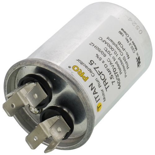 Titan Pro TRCF7.5 capacitor - detail view (Product Type: Capacitor; Voltage: 440/370V)