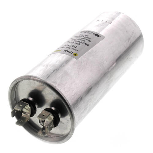 Titan Pro TRCF70 capacitor - detail view (Product Type: Capacitor; Voltage: 440/370V)