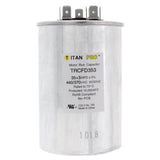 Titan Pro TRCFD353 capacitor - front view (Product Type: Capacitor; Voltage: 440/370V)