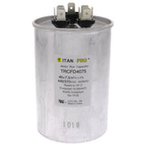 Titan Pro TRCFD4075 capacitor - front view (Product Type: Capacitor; Voltage: 440/370V)