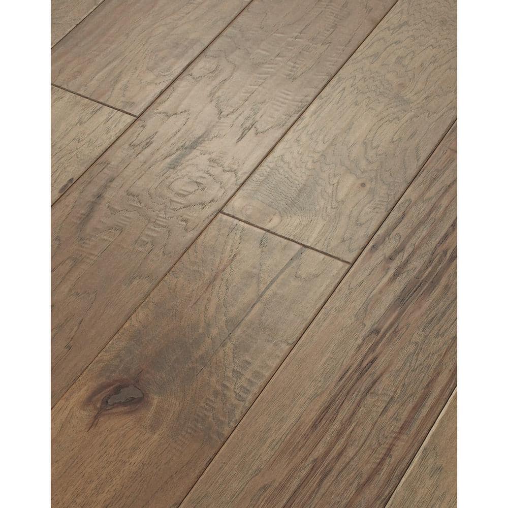 Shaw Olympia Trenton Hickory 3/8 In. T X 6.3 in. W Tongue and Groove Scraped Engineered Hardwood Flooring (30.48 sq.ft./case)