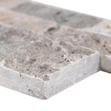 MSI Trevi Gray Ledger Panel 6 in. x 24 in. Natural Travertine Wall Tile (10 Cases / 60 sq. ft. / Pallet)