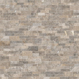 MSI Trevi Gray Ledger Panel 6 in. x 24 in. Natural Travertine Wall Tile (10 Cases / 60 sq. ft. / Pallet)
