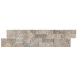 MSI Trevi Gray Ledger Panel 6 in. x 24 in. Natural Travertine Wall Tile (10 Cases / 60 sq. ft. / Pallet)