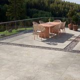MSI Trevi Silver 2 cm. x 24 in. x 24 in. Matte Porcelain Stone Look Paver Floor Tile (30 Cases/240 sq. ft./Pallet)