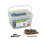 Trex 2-1/2 in. #10 Torx Flat Undercut Rocky Harbor Color-Match Deck Screws 350-Count/Box
