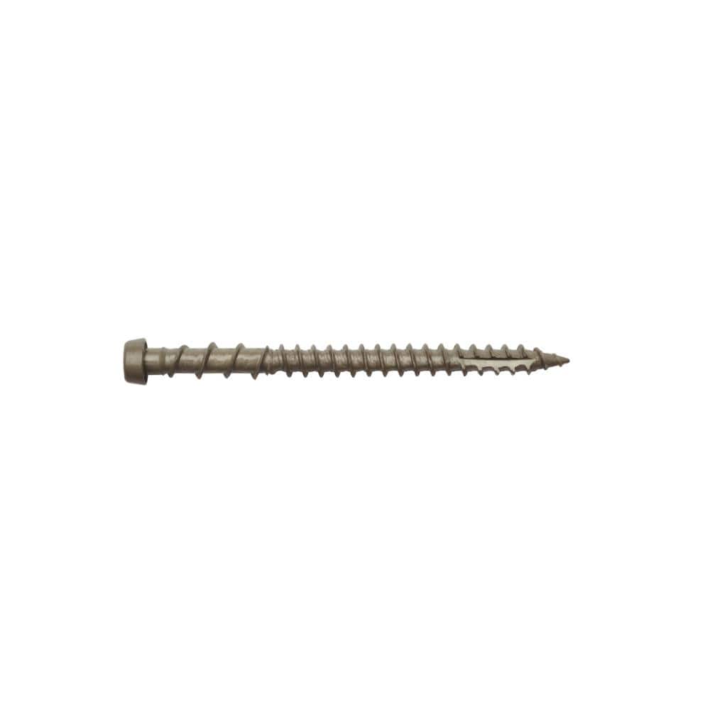 Trex 2-1/2 in. #10 Torx Flat Undercut Rocky Harbor Color-Match Deck Screws 350-Count/Box