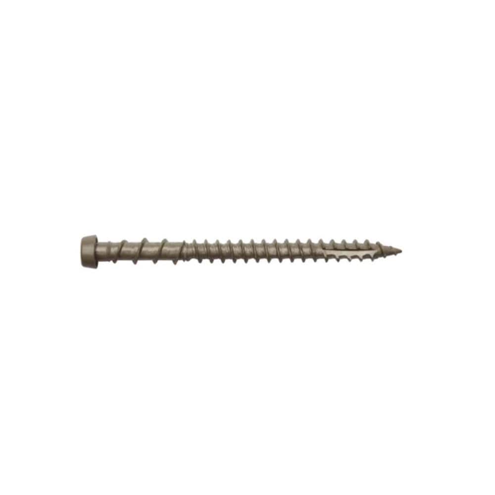Trex 2-1/2 in. #10 Torx Flat Undercut Rocky Harbor Color-Match Deck Screws 75 Count/Box