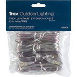 Trex LightHub (4-Pack) 10 ft. Male/Male Extension Wire