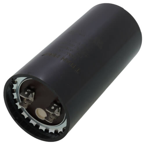 Titan Pro TRMJ135 capacitor - detail view (Voltage: 330v; MFD: 135-162)