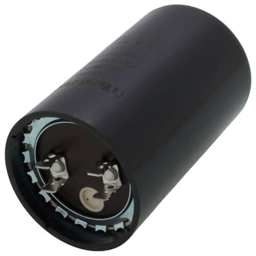 Titan Pro TRMJ88 capacitor - detail view (Voltage: 330v; MFD: 88-108)