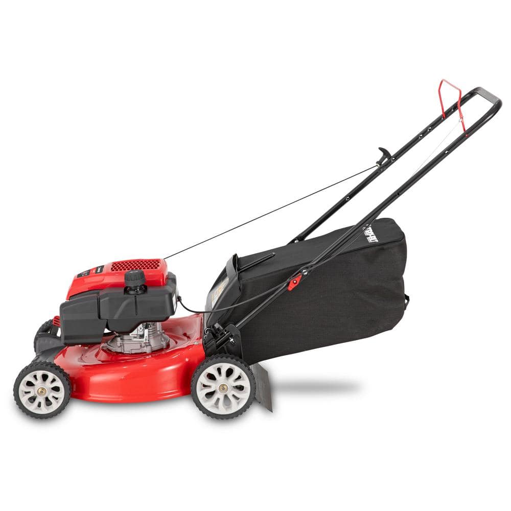 Troy-Bilt 21 in. 163cc OHV Engine Push 3-in-1 Gas Walk Behind Lawn Mower with Tri-Action Cutting System