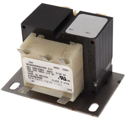 Trane TRR02404 transformer - front view (Voltage: 208/230V; Product Type: Transformer)