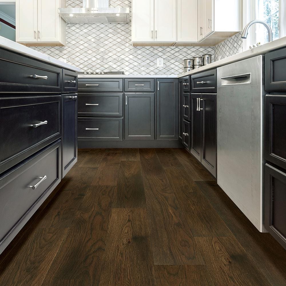 Lifeproof Truchas Peak Hickory 2/7 in. T x 6.5 in. W Click Lock Engineered Hardwood Flooring (19.5 sq.ft./case)