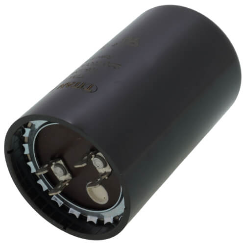 Titan Pro TTMJ105 capacitor - detail view (Voltage: 220-250V; MFD: 105-126)