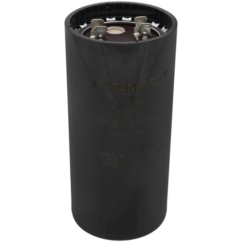 Titan Pro TTMJ216A capacitor - front view (Voltage: 220-250V; MFD: 216-259)