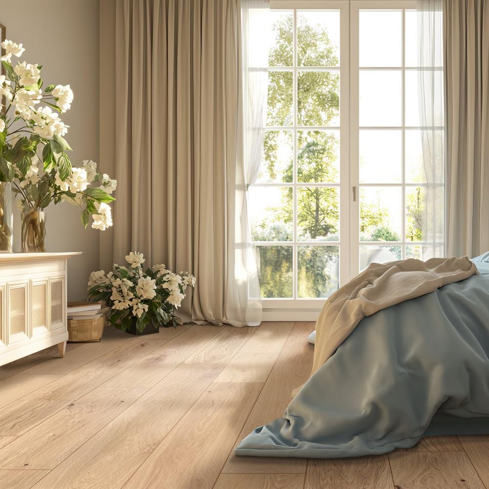 MSI XXL Tualatin Blonde 0.59 in. T x 9.45 in. W x 86.61 in. L Engineered Hardwood Flooring (34.098 sq. ft./Case)