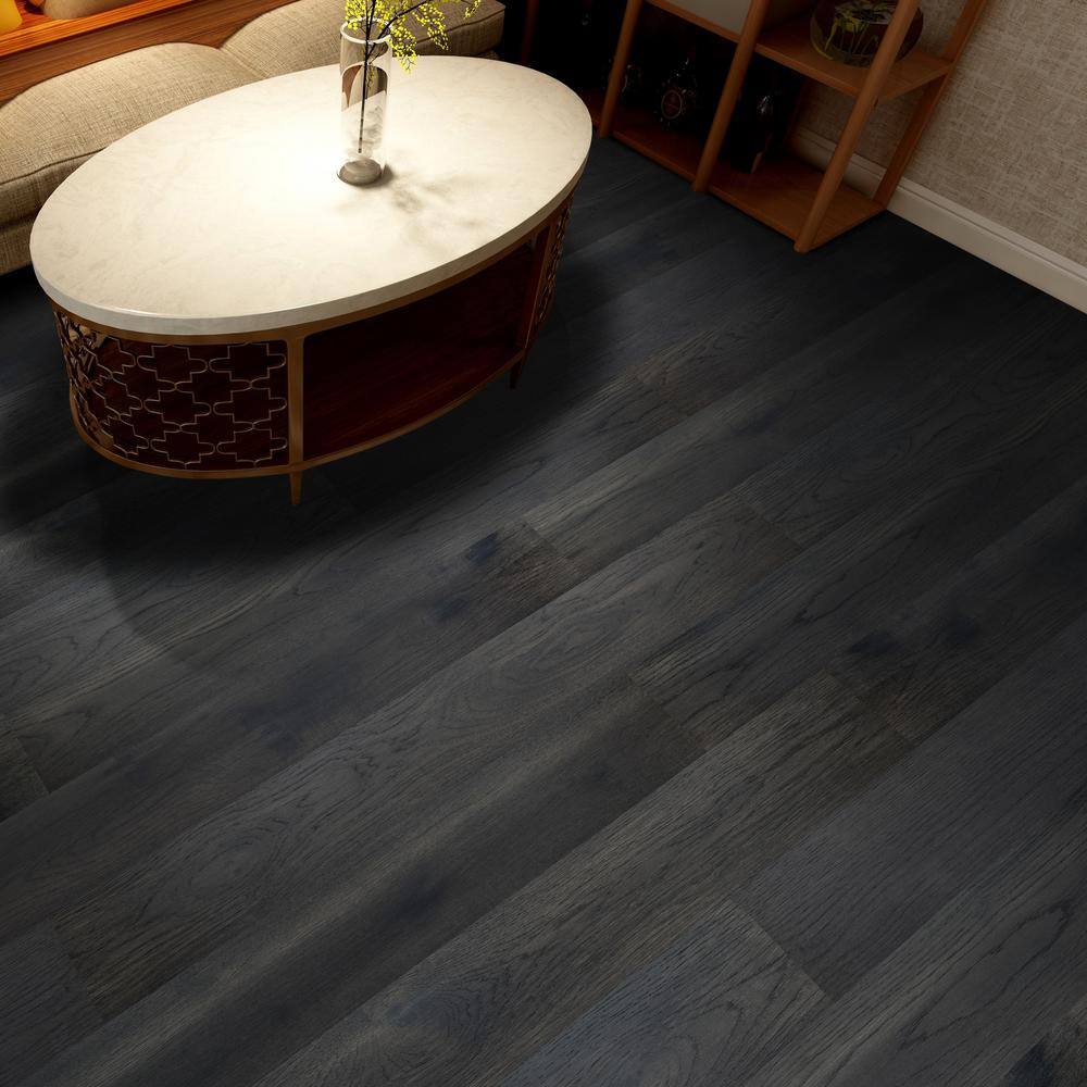 A&A Surfaces Woodridge Tulane 0.28 in. x 6.5 in. Waterproof Wire Brushed Engineered Hardwood Flooring (21.67 sq. ft./case)