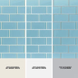 Ivy Hill Tile Contempo Turquoise 3 in. x 6 in. x 8 mm Polished Glass Subway Floor and Wall Tile (32 pieces 4 sq.ft./Box)
