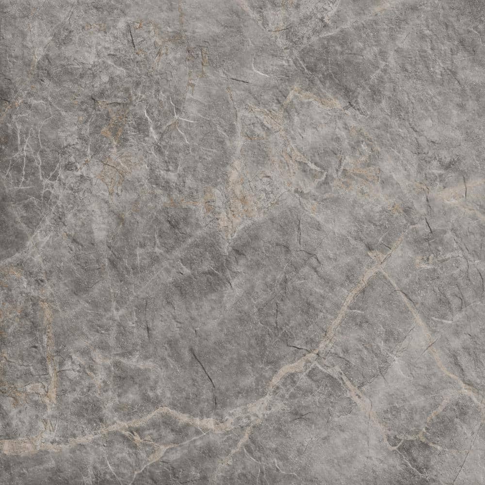 Impero Tuscan Gray 24 in. x 24 in. x 0.75 in. Marble-Look Porcelain Pavers, Matte Finish (Case of 2)