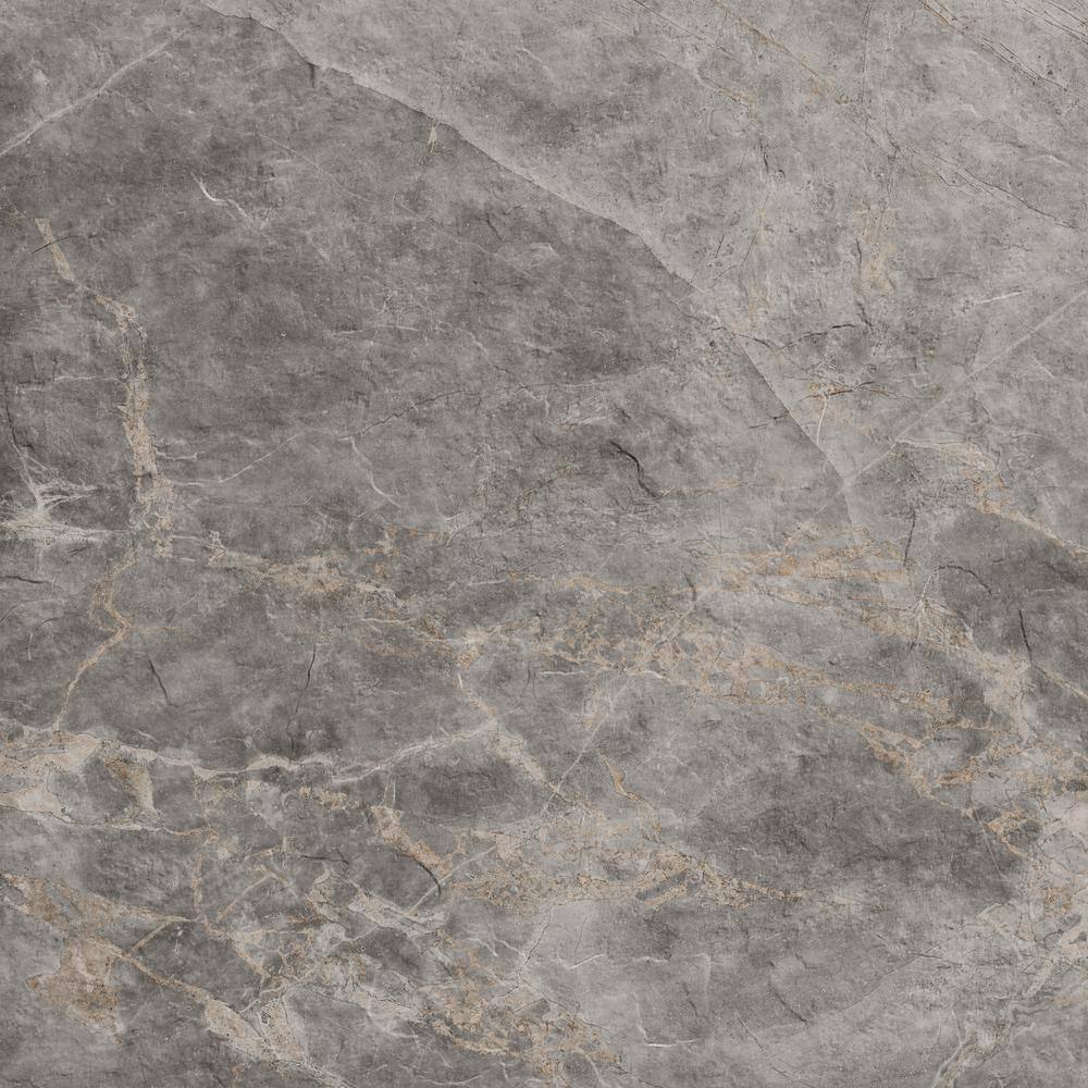 Impero Tuscan Gray 24 in. x 24 in. x 0.75 in. Marble-Look Porcelain Pavers, Matte Finish (Case of 2)