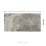 MSI Tuscany Azul 12 in. x 24 in. Polished Porcelain Stone Look Floor and Wall Tile (16 sq. ft. /Case)