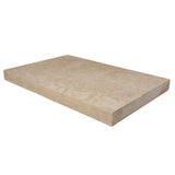MSI Tuscany Beige 2 cm. x 16 in. x 24 in. Brushed Travertine Pool Coping (2.67 Sq. Ft.)