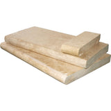 MSI Tuscany Beige 2 cm. x 16 in. x 24 in. Brushed Travertine Pool Coping (2.67 Sq. Ft.)