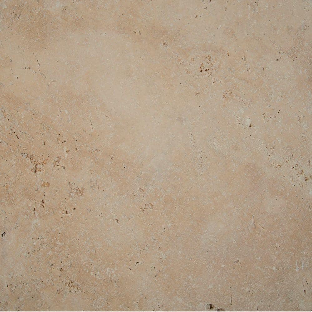 MSI Tuscany Beige 2 cm. x 16 in. x 16 in. Tumbled Travertine Paver Tile (1.78 sq. ft.)