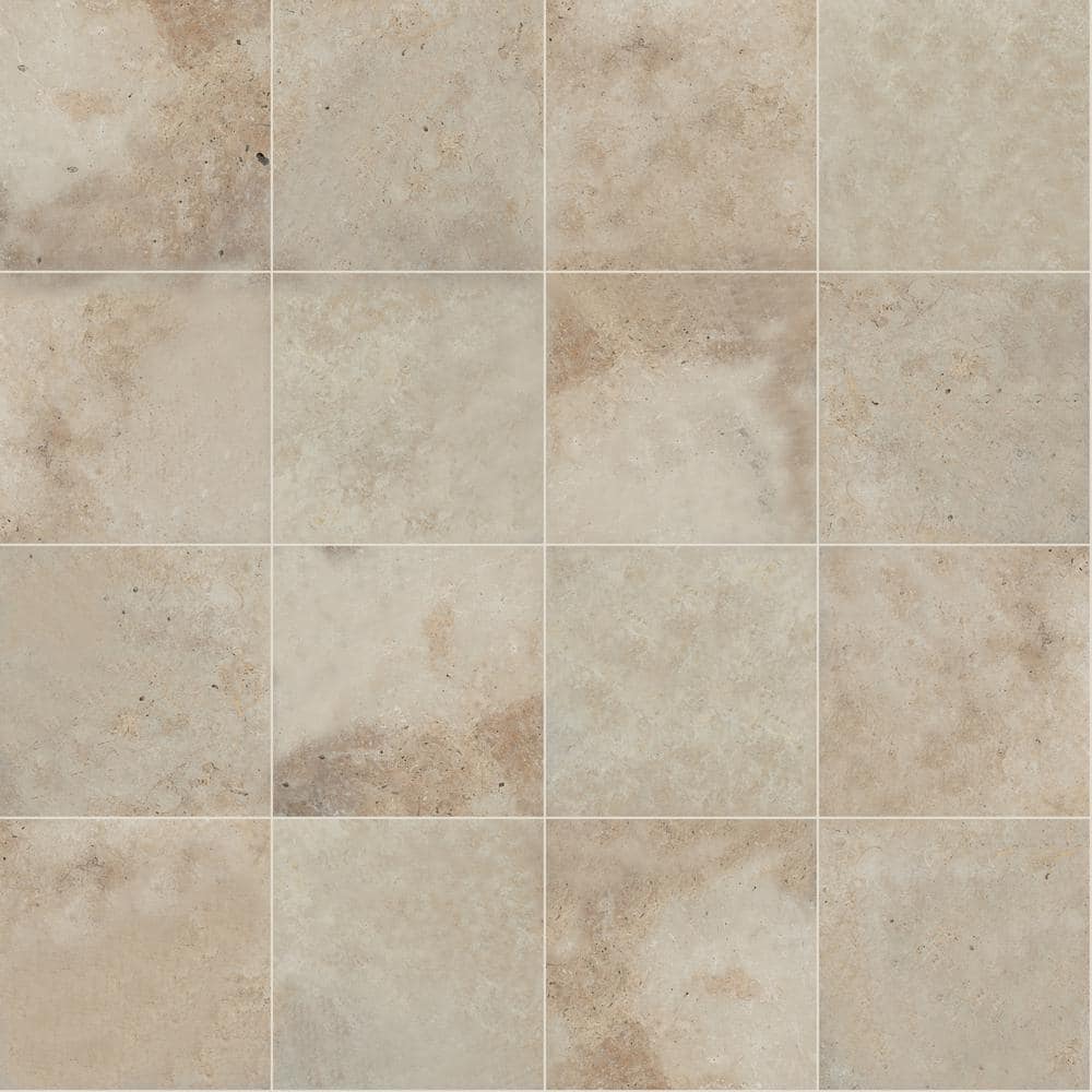 MSI Tuscany Beige 2 cm. x 16 in. x 16 in. Tumbled Travertine Paver Tile (106.8 sq. ft./Pallet)