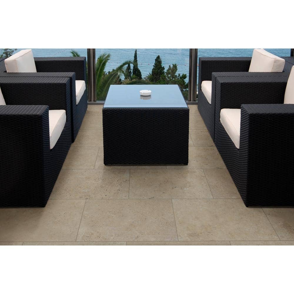 MSI Tuscany Beige 2 cm. x 16 in. x 24 in. Tumbled Travertine Paver Tile (60.2 sq. ft./Pallet)