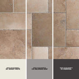 MSI Tuscany Beige Pattern Honed-Unfilled-Chipped Travertine Floor and Wall Tile (5 Kits / 80 sq. ft. / Pallet)