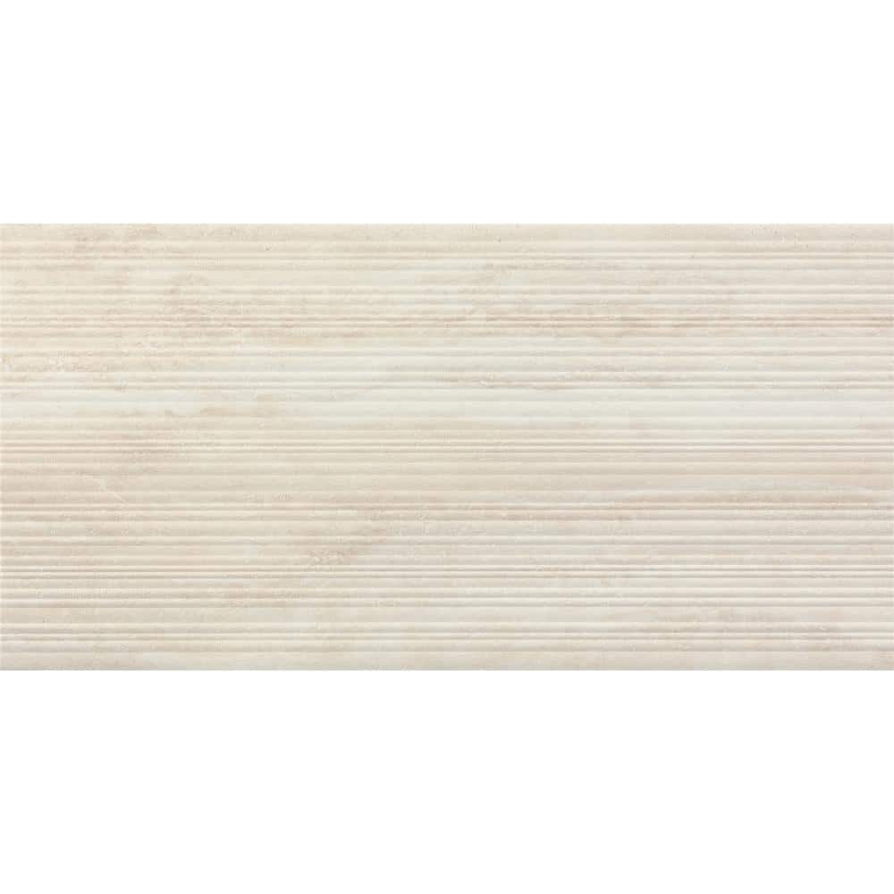 Daltile Calligo Tusk 12 in. x 24 in. Glazed Ceramic Fluted Wall Tile (15.56 sq. ft./case)