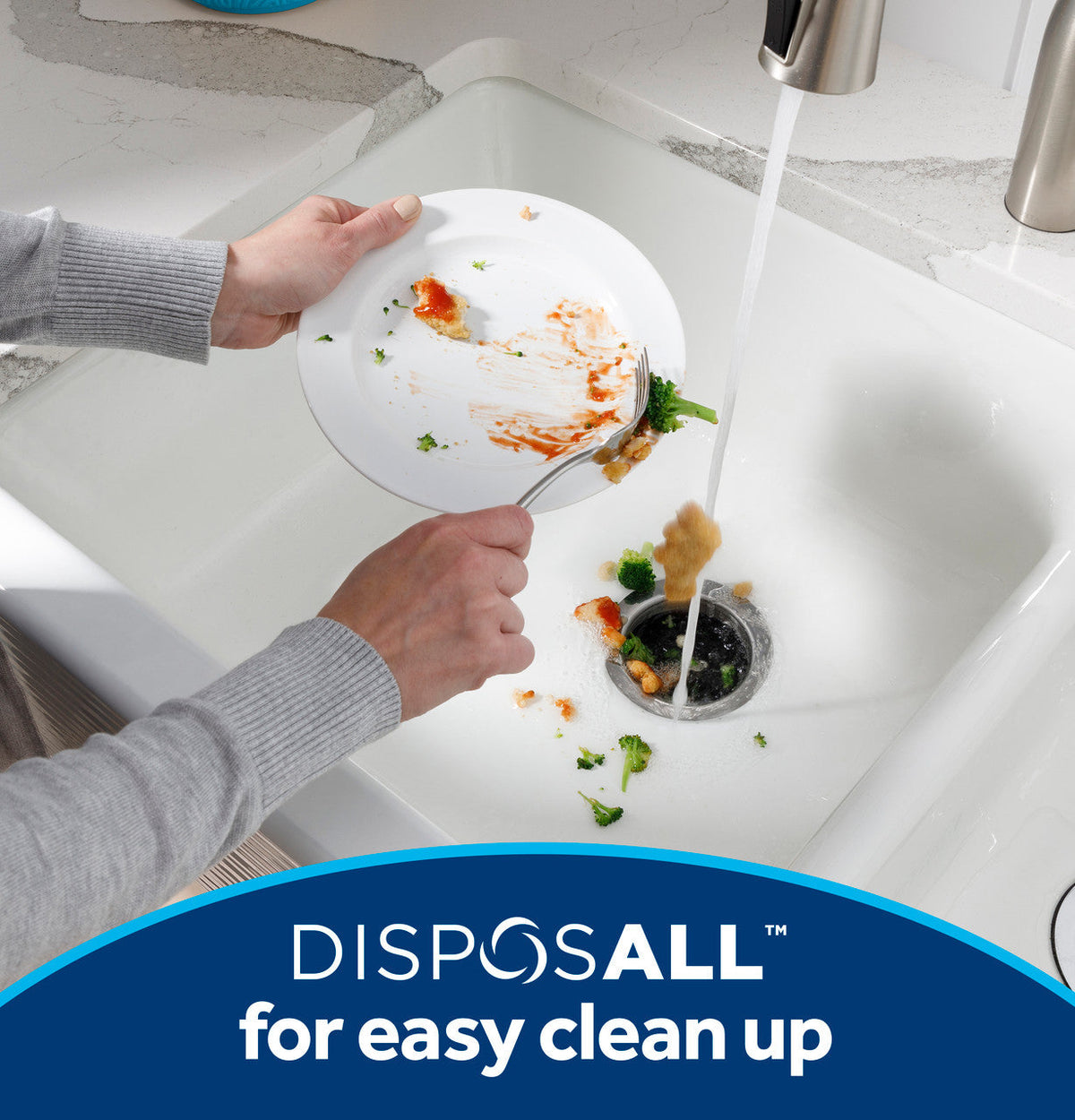GE Disposall 1/3-HP Continuous Feed Garbage Disposer, Corded (Model GFC365W)