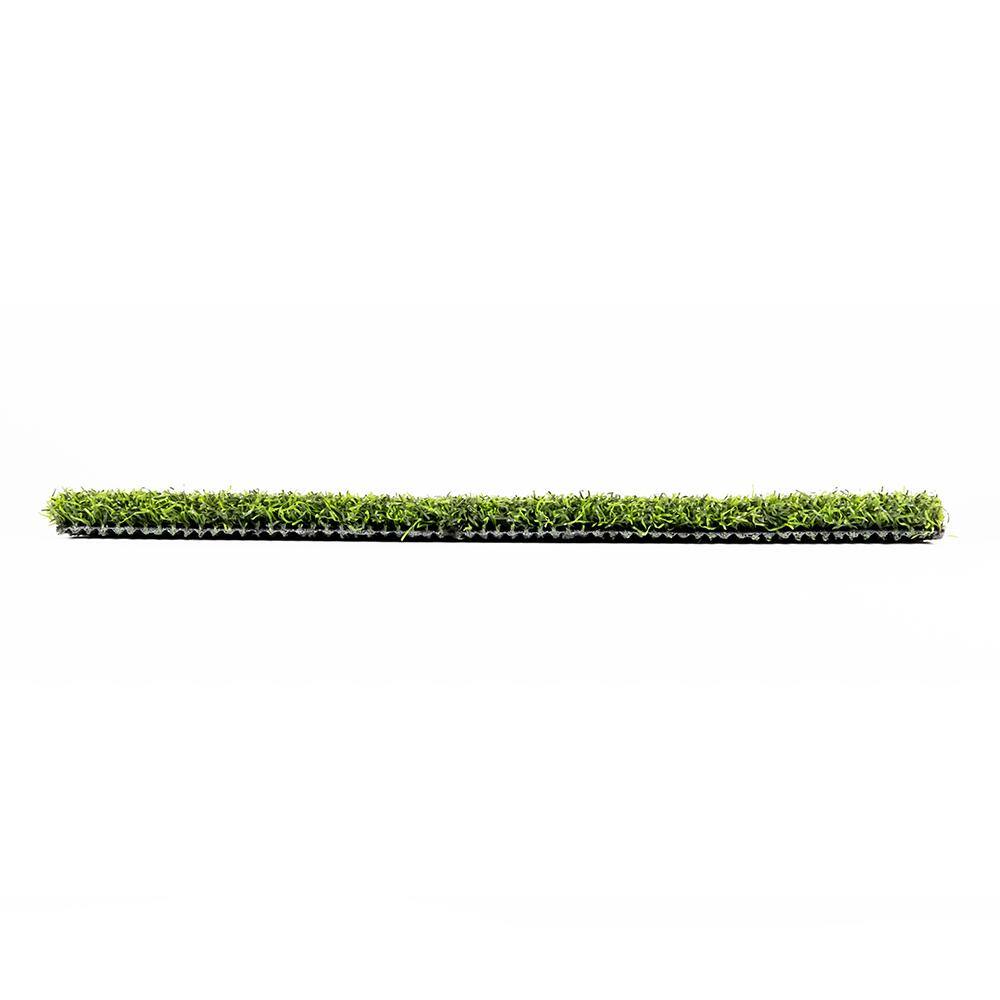 TURF DISTRIBUTORS Eco 85 Silver Putt Field + Lime Green 15 ft. Wide + Cut to Length