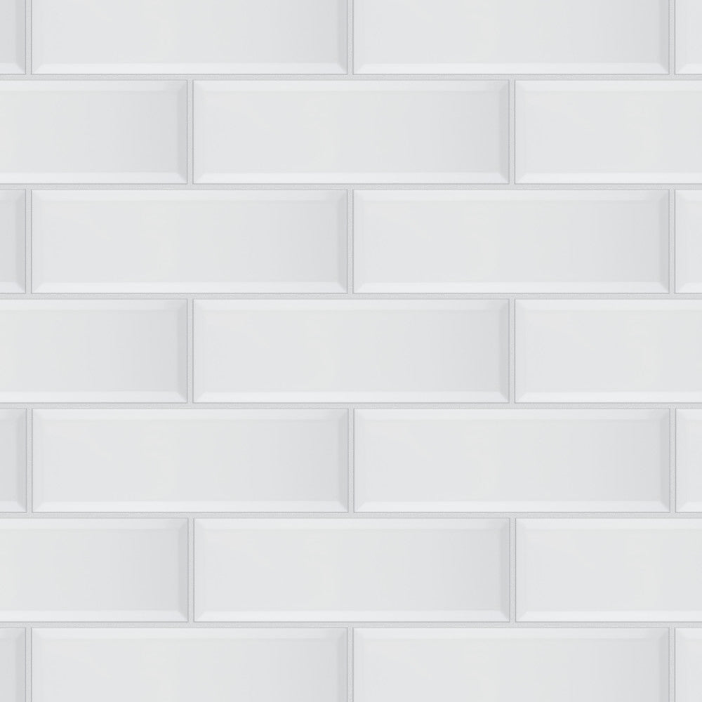 Merola Tile Santorini Loft Blanco 4 in. x 11-7/8 in. Ceramic Subway Wall Tile, High Sheen (12.17 sq. ft. per Case)