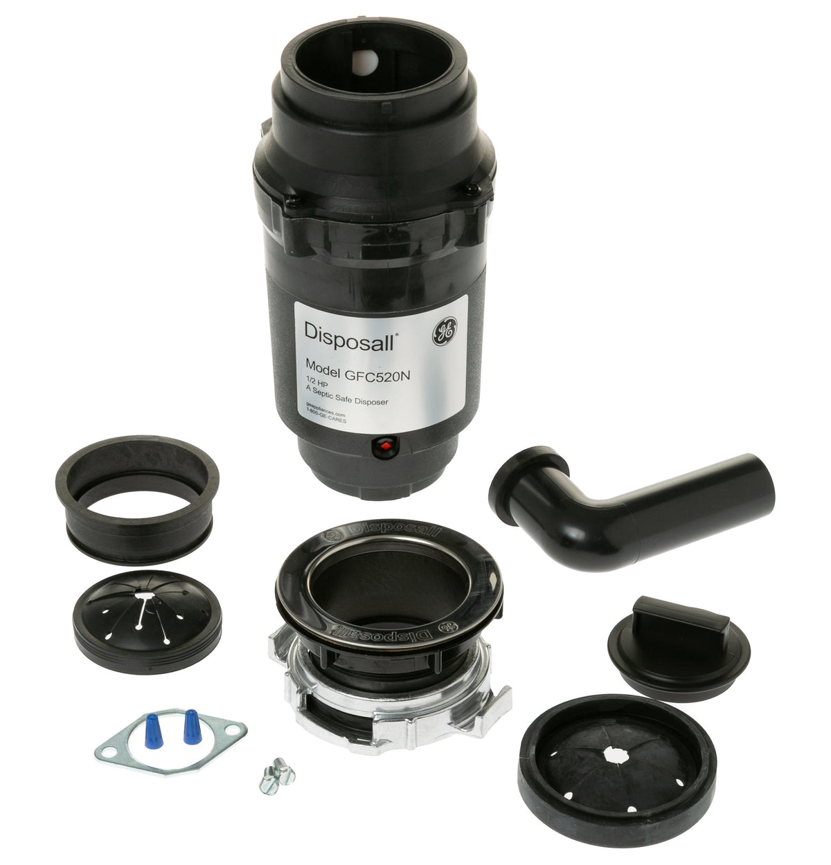 GE Disposall GFC520N 1/2-HP Continuous Feed Garbage Disposer (Non-Corded)