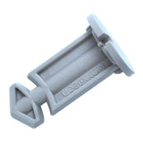UDECX Flint Gray Patio Deck Cam Lock (4-Pack)