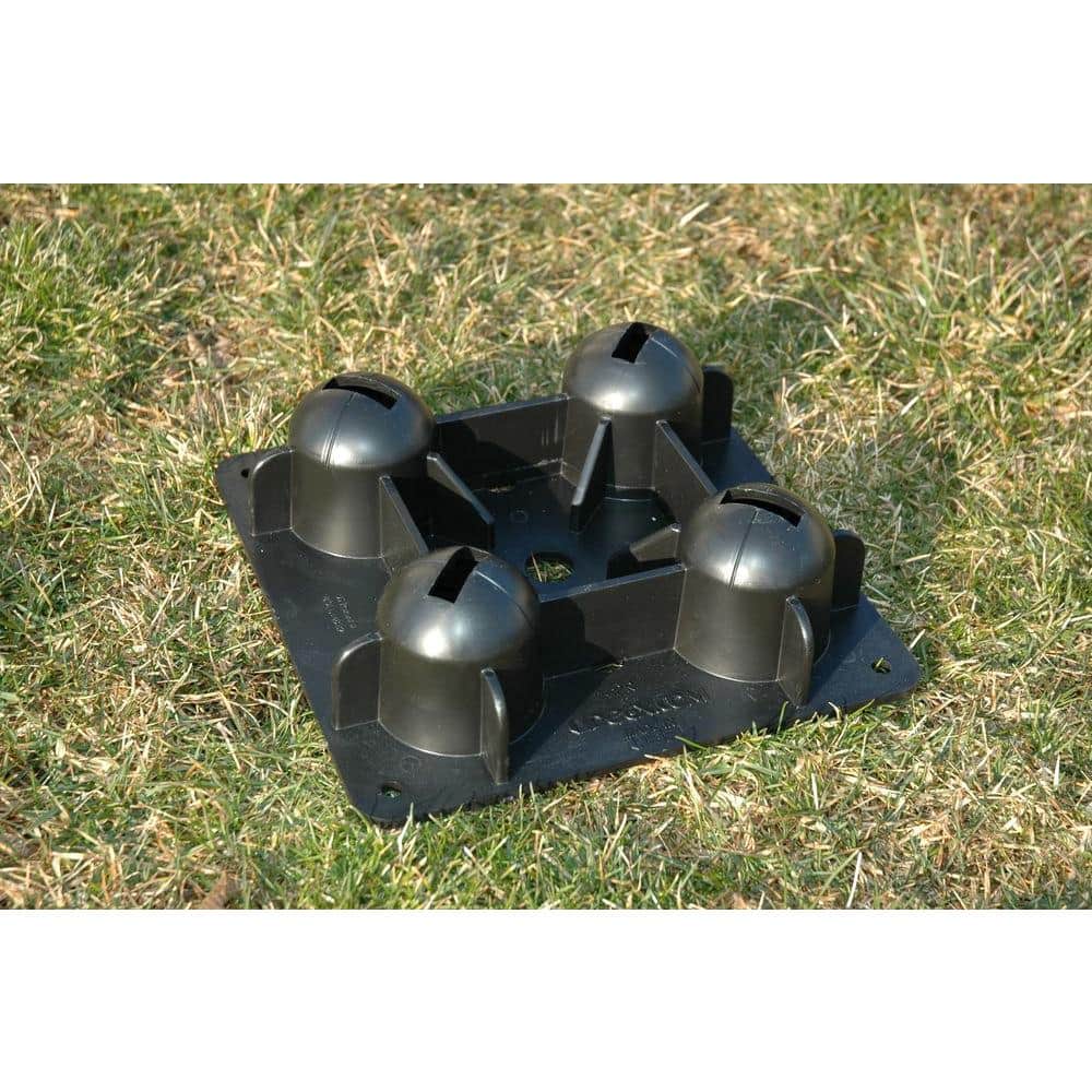 UDECX Structural Pier Black (4-Pack)