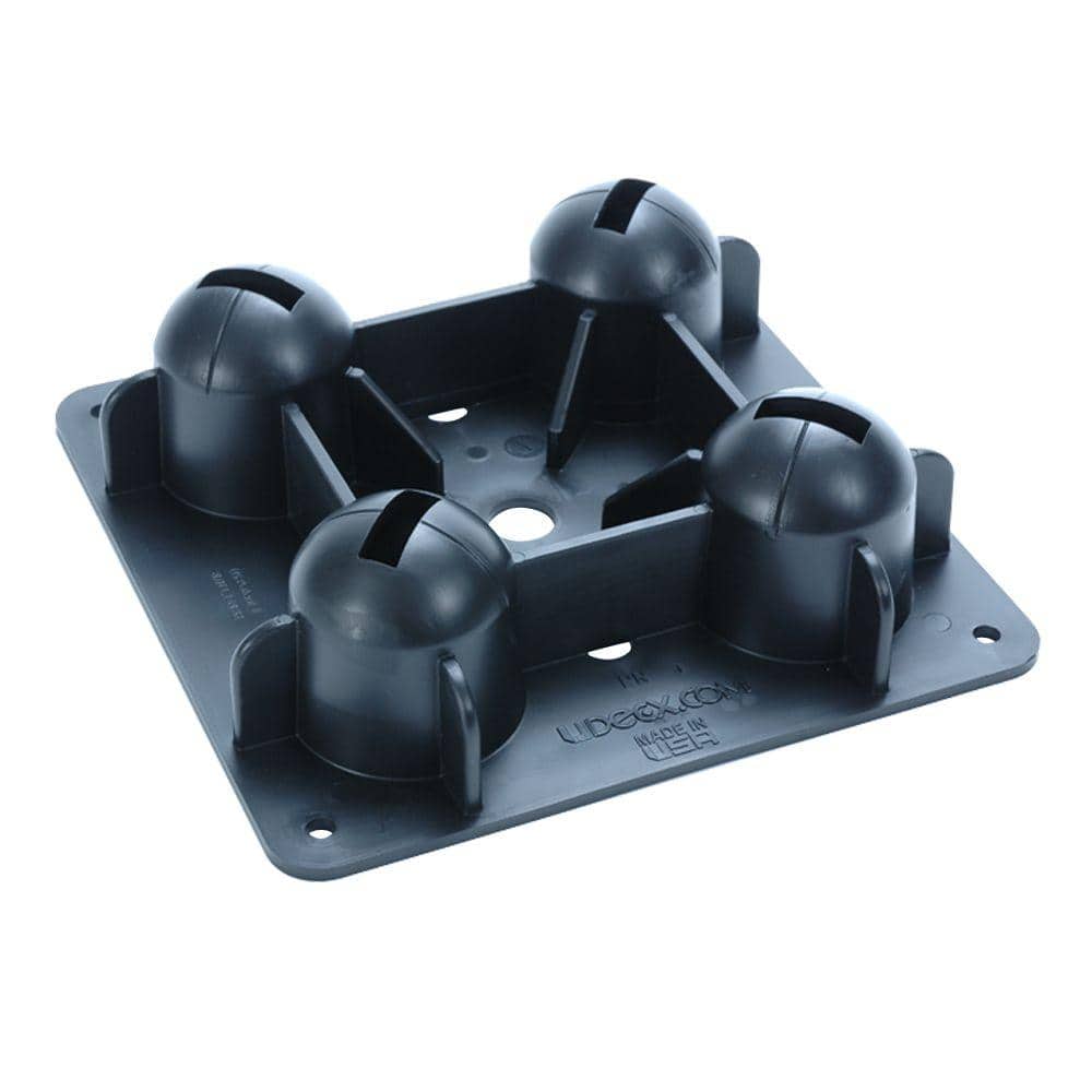 UDECX Structural Pier Black (4-Pack)