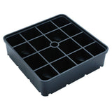 UDECX 3 in. Riser Block Black (4-Pack)
