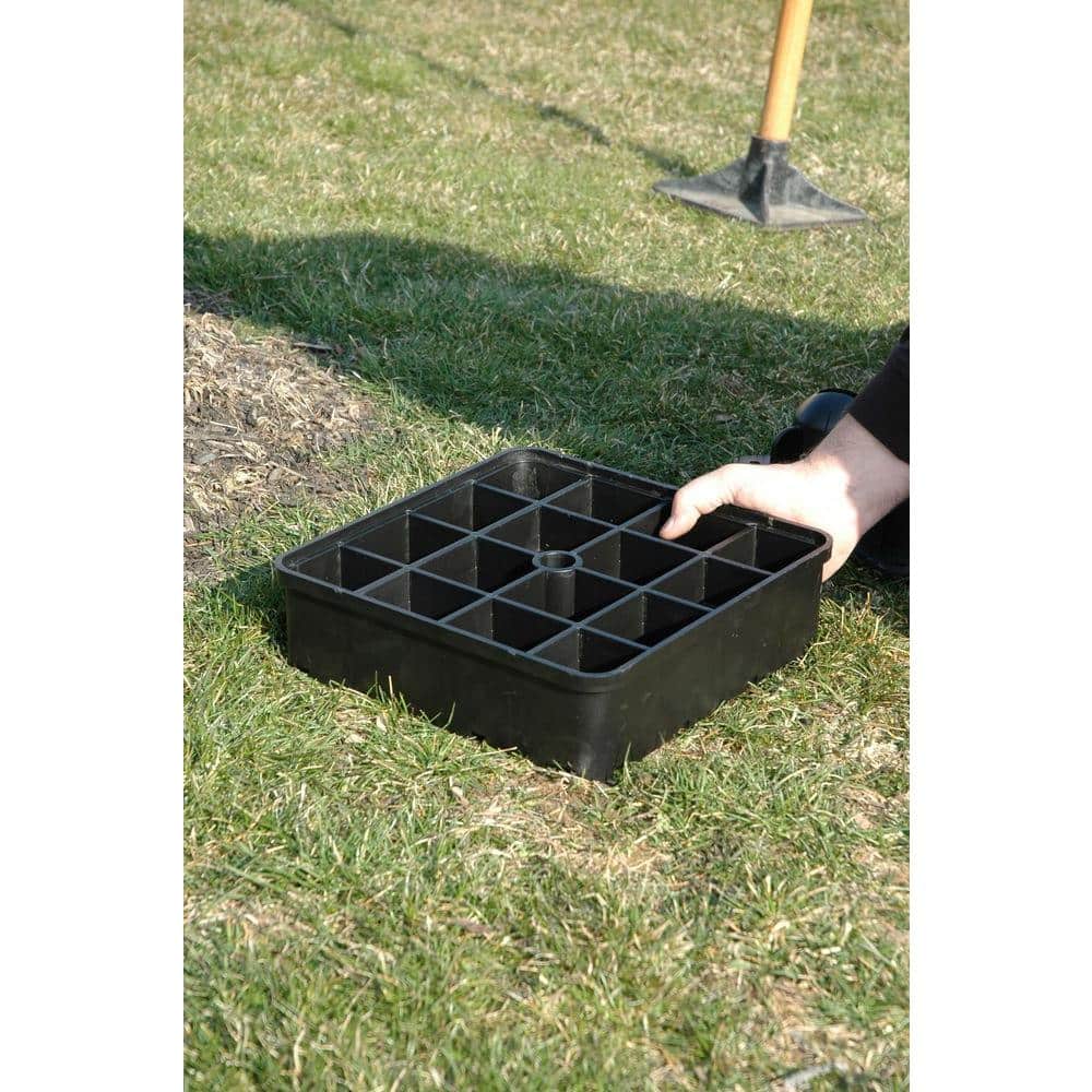 UDECX 3 in. Riser Block Black (4-Pack)
