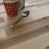 HARDWOOD REFLECTIONS 4 ft. L x 25 in. D Unfinished Acacia Solid Wood Butcher Block Countertop With Square Edge