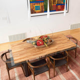 HARDWOOD REFLECTIONS 6 ft. L x 25 in. D Unfinished Ash Butcher Block Standard Countertop with Square Edge